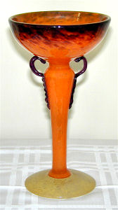 schneider glass vase